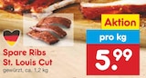 Spare Ribs St. Louis Cut im Angebot bei Netto Marken-Discount in Halle Spare Ribs St. Louis Cut Angebote bei Netto Marken-Discount Halle für 5,99 €