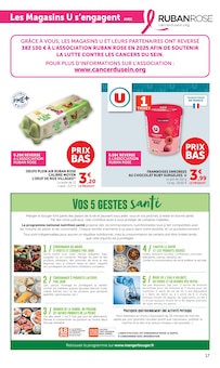 Promotion Fruits Rouges Surgelés dans le prospectus Super U, valable du 29/09/2026 au 11/10/2026 Promo Fruits Rouges Surgelés dans le catalogue Super U du moment à la page 17