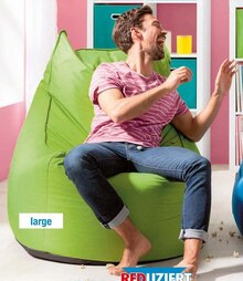 Sitzsack CUBA LARGE bei Trends in Castrop-Rauxel Sitzsack CUBA LARGE im Angebot bei Trends Castrop-Rauxel für 69,90 €