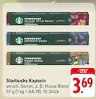 Italian Style Roast oder Espresso Roast oder House Blend Angebote von Starbucks bei E center Stuttgart für 3,69 €