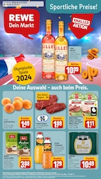 REWE Prospekt "Dein Markt" für Hermaringen, 30 Seiten, 22.07.2024 - 27.07.2024