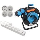 SUR TOUS LES BLOCS, LES PRISES MULTIPLES, LES PROLONGATEURS ET LES ENROULEURS - CARREFOUR en promo chez Carrefour SUR TOUS LES BLOCS, LES PRISES MULTIPLES, LES PROLONGATEURS ET LES ENROULEURS - CARREFOUR dans le catalogue Carrefour