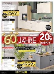 Küchenmöbel im BRAUN Möbel-Center Prospekt in Lörrach Aktueller BRAUN Möbel-Center Prospekt mit Küchenmöbel, "60 Jahre Braun Möbel Center", Seite 16