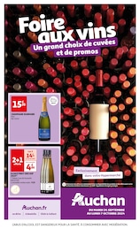 Catalogue Supermarchés Auchan Hypermarché en cours à Rehainviller et alentours, Foire aux vins, 64 pages, 24/09/2024 - 07/10/2024