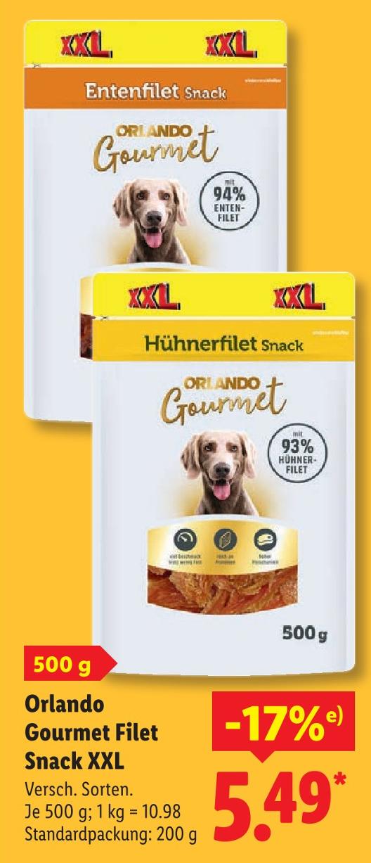 Gourmet Filet Snack XXL Hühnerfilet