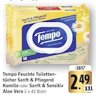 Aktuelle Toilettenpapier Angebote bei E center in Stuttgart Aktuelles Feuchte Toilettentücher Sanft & Pflegend Kamille Angebot bei E center in Stuttgart ab 2,49 €