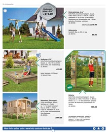 Spielzeug Angebot & Preis im aktuellen hagebau Fachhandel Prospekt Spielzeug Angebot im aktuellen hagebau Fachhandel Prospekt auf Seite 19