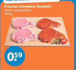 Frisches Schweine-Kotelett im V-Markt Prospekt Frisches Schweine-Kotelett von im aktuellen V-Markt Prospekt für 0,59 €