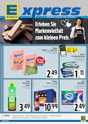 Aktueller E xpress Supermarkt Prospekt in Unterthingau und Umgebung, "Erleben Sie Markenvielfalt zum kleinen Preis." mit 4 Seiten, 11.08.2025 - 16.08.2025