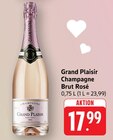 Champagne Brut Rosé Angebote von Grand Plaisir bei E center Ludwigsburg für 17,99 €