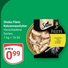 Filets Katzennassfutter im Angebot bei GLOBUS in Bad Kreuznach Filets Katzennassfutter Angebote von Sheba bei GLOBUS Bad Kreuznach für 0,99 €
