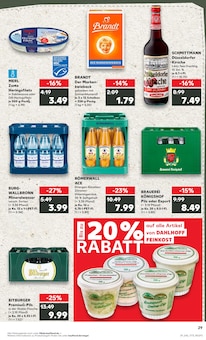 Wasser im aktuellen Kaufland Prospekt (Mönchengladbach) Wasser im Kaufland Prospekt "Aktuelle Angebote" mit 64 Seiten (Mönchengladbach)