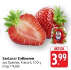 Erdbeeren bei E center im Bruchsal Prospekt für 3,99 €