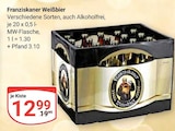 Weißbier Angebote von Franziskaner bei GLOBUS Gießen für 12,99 €