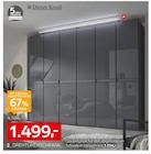 Schlafzimmerschrank im XXXLutz Möbelhäuser Prospekt Drehtürenschrank von Dieter Knoll im aktuellen XXXLutz Möbelhäuser Prospekt für 1.499,00 €