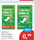 budni - Bio & Vegan Slipeinlagen Angebot im Prospekt Bio & Vegan Slipeinlagen bei budni im Prospekt "" für 0,99 €