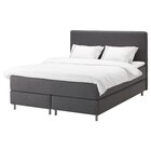 Boxspringbett Vågstranda mittelfest/Tustna dunkelgrau 160x200 cm Angebot in Zeuthen Boxspringbett Vågstranda mittelfest/Tustna dunkelgrau 160x200 cm im aktuellen Prospekt bei IKEA in Zeuthen