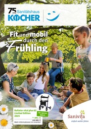 Sanitätshaus Kocher GmbH Prospekt für Bürstadt: "Fit und mobil durch den Frühling", 6 Seiten, 13.03.2025 - 31.05.2025