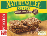 Barres de céréales crunchy avoine chocolat noir - NATURE VALLEY dans le catalogue Aldi