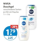Nivea im V-Markt Prospekt Duschgel von Nivea im aktuellen V-Markt Prospekt für 1,79 €