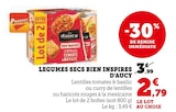 Légumes secs bien inspirés - D'AUCY en promo chez Super U Perpignan à 2,79 €