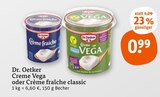 Aktuelles Creme Vega oder Crème fraîche classic Angebot bei tegut in Erlangen ab 0,99 €