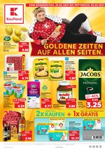 Kaufland Prospekt für Rostock mit 44 Seiten Kaufland Prospekt für Rostock: "GOLDENE ZEITEN AUF ALLEN SEITEN", 44 Seiten, 25.02.2021 - 03.03.2021