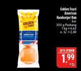American Hamburger Bun im Angebot bei Marktkauf in Altenburg American Hamburger Bun Angebote von Golden Toast bei Marktkauf Altenburg für 1,99 €