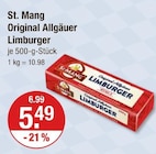 Original Allgäuer Limburger von St. Mang im aktuellen V-Markt Prospekt für 5,49 €