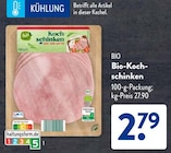 Bio-Kochschinken bei ALDI SÜD im Prospekt "" für 2,79 €