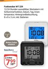 Aktuelles Funkwecker WT 229 Angebot bei GLOBUS in Mannheim ab 7,99 €