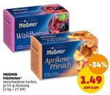 Früchtetee von MEßMER für 1,49 € bei Penny-Markt im Angebot Früchtetee von MEßMER im aktuellen Penny-Markt Prospekt