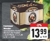Weissbier im Angebot bei EDEKA in Ansbach Weissbier Angebote von Franziskaner bei EDEKA Ansbach für 13,99 €