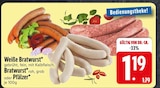 Weiße Bratwurst im Angebot bei EDEKA in Heidenheim Weiße Bratwurst Angebote bei EDEKA Heidenheim für 1,19 €