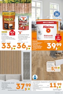 Alpina im Globus-Baumarkt Prospekt "Immer eine Idee besser" mit 8 Seiten (Ludwigshafen (Rhein))