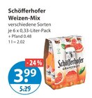 Weizen-Mix im V-Markt Prospekt Weizen-Mix von Schöfferhofer im aktuellen V-Markt Prospekt für 3,99 €