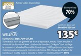 Surmatelas GULEN - WELLPUR - Jysk à Villepinte Surmatelas GULEN - WELLPUR en promo chez Jysk Villepinte à 135,00 €