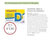 LINDA Premiumapotheke Heinsberg - 1000 I.E. Vitamin D3 Tabletten Angebot im Prospekt 1000 I.E. Vitamin D3 Tabletten bei LINDA Premiumapotheke im Heinsberg Prospekt für 7,95 €