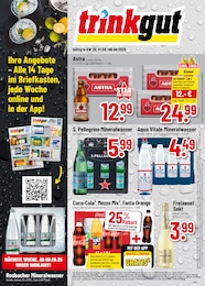 Trinkgut Prospekt für Maintal mit 8 Seiten Trinkgut Prospekt für Maintal: "Aktuelle Angebote", 8 Seiten, 01.09.2025 - 06.09.2025