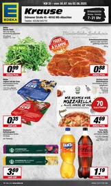 EDEKA Supermarkt Prospekt der aktuellen Woche mit 17 Seiten, gültig von 28.07.2025 bis 02.08.2025, in Senden und Umgebung Aktueller EDEKA Supermarkt Prospekt in Senden und Umgebung, "Aktuelle Angebote" mit 17 Seiten, 28.07.2025 - 02.08.2025