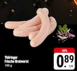 EDEKA Schwarzenberg - Thüringer Frische Bratwurst Angebot im Prospekt Thüringer Frische Bratwurst bei EDEKA im Schwarzenberg Prospekt für 0,89 €