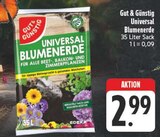 Universal Blumenerde Angebote von Gut & Günstig bei EDEKA Freital für 2,99 €