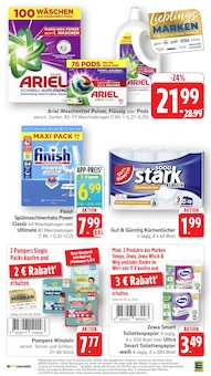 Pampers im aktuellen EDEKA Prospekt (Frankfurt (Main)) Pampers im EDEKA Prospekt "Aktuelle Angebote" mit 45 Seiten (Frankfurt (Main))