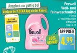 Woll- und Feinwaschmittel von Perwoll im aktuellen EDEKA Prospekt für 4,99 €
