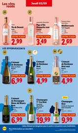 Promos Champagne dans le catalogue "Foire aux vins" de Lidl Champagne en promo dans le catalogue Lidl à la page 28