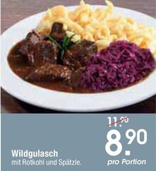 Wildgulasch bei Zurbrüggen in Mülheim Wildgulasch im Angebot bei Zurbrüggen Mülheim für 8,90 €