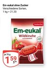 Em-eukal ohne Zucker im Angebot bei GLOBUS in Kempen Em-eukal ohne Zucker Angebote bei GLOBUS Kempen für 1,59 €