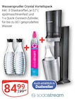 Wassersprudler Crystal Vorteilspack Angebote von Sodastream bei GLOBUS Saarbrücken für 84,99 €