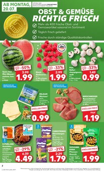 Kaufland Prospekt der Woche "Hier bin ich richtig" Seite 2, 20.07.2026 bis 22.07.2026 für Westerburg Aktueller Kaufland Prospekt "Hier bin ich richtig" Seite 2 von 65 Seiten für Westerburg