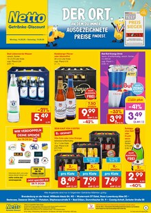 Aktueller Netto Marken-Discount Prospekt (Berlin) Netto Marken-Discount Prospekt "DER ORT, AN DEM DU IMMER AUSGEZEICHNETE PREISE FINDEST." mit Seiten (Berlin)